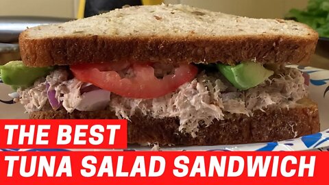 The Best Tuna Salad Sandwich You'll Ever Eat | This Recipe is SO GOOD!