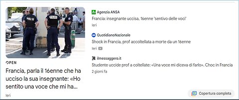 Uccide la sua insegnante perche... ''la voce glielo aveva detto''!