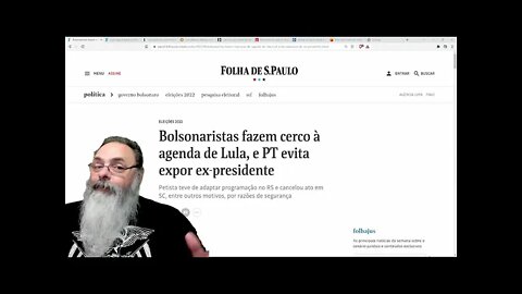 LULA culpa BOLSONARISTAS por sua COVARDIA - Não vai sair às ruas e não vai a debate