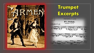 🎺🎺🎺🎺 [TRUMPET EXCERPTS] Carmen (Bizet) - by Orchestre du Theatre National de l'Opera de Paris