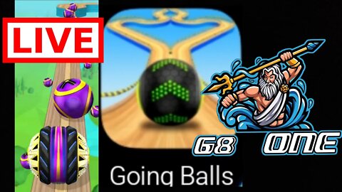 GOING BALLS 🔴|| LIVE GAMEPLAY 🔴❤️ || 68 + ONE