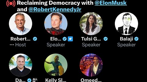 Reclaiming Democracy With Elon Musk and Kennedy Jr