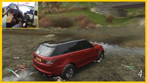 RANGE ROVER SPORT SVR - Forza Horizon 4 Gameplay FH4 / Logitech G29