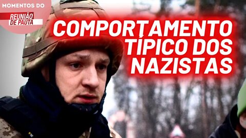 Líder nazista ucraniano comemora assassinatos de civis | Momentos do Reunião de Pauta