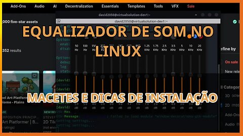 Equalização de áudio no linux - macetes