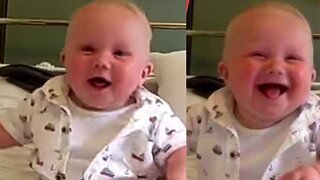 Tending Video Baby laughing and chuckling