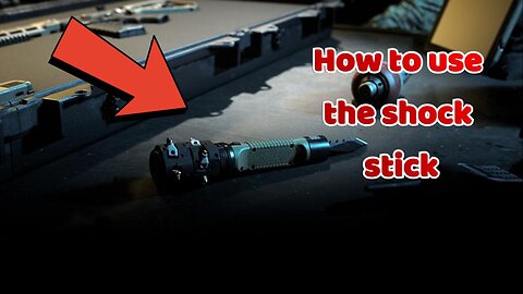 HOW TO USE SHOCK STICK IN WARZONE 2.0