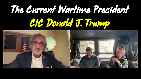 Pascal Najadi - Spills the Beans! About the Current Wartime President & CIC Donald J. Trump