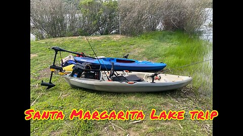 Santa Margarita Lake trip! Kayaking