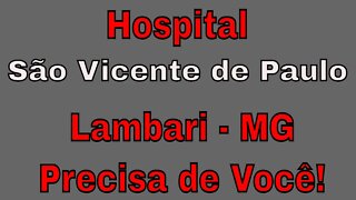 Hospital São Vicente de Paula Lambari MG