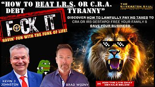 F😂CKIT FRYDAY! How To BEAT [DS] IRS or CRA Debt Tax Tyranny Right NOW!