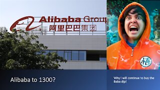 Is Alibaba going to 1300?