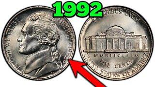 1992 Nickel Coins Worth Money - Mint Error Coin Values
