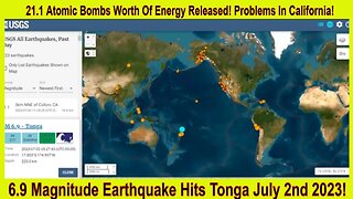 6.9 Magnitude Earthquake Hits Tonga July 2nd 2023!