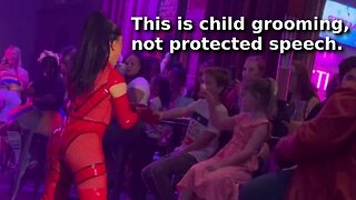 Not Letting Drag Show Trannies Groom Children is an Attack on Their Freedom of Speech 🤡🌎