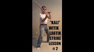 KALI INTERMEDIATE WITIK & LABIK STICK STRIKING WITH JKD SIFU MIKE GOLDBERG