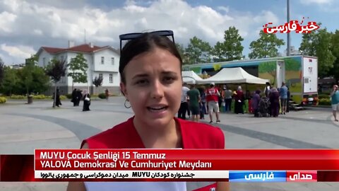 جشنواره کودکان مویو در میدان دموکراسی و جمهوری یالووا ترکیه | MUYU Çocuk Şenliği YALOVA TURKEY