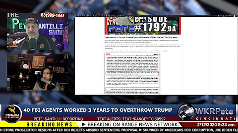 FBI Corruption Beyond Imagination - 40 FBI Agents Worked 3 Yrs To Overthrow Trump #1792-9A