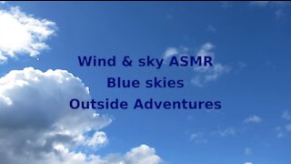 Blue skies and wind ASMR