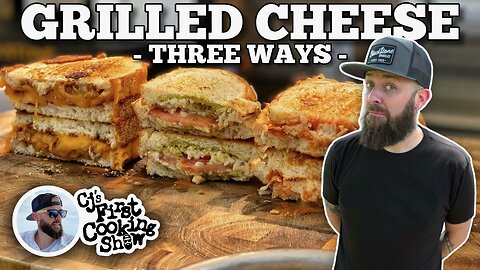 CJ's Wicked Grilled Cheese (3 Ways) | Blackstone Griddles