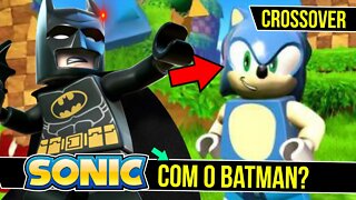 Encontro do Sonic e Lego batman | Lego Dimensions #shorts