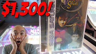 $1,300 Sega Saturn Game?!!!🤑