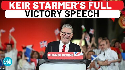 Keir Starmer Victory Speech | Labour Party Chief Set To Be Next UK PM; Sunak Ousted | UK Elections