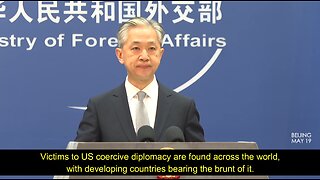 Chinese MOFA releases report disclosing US coercive diplomacy and its harm to World peace