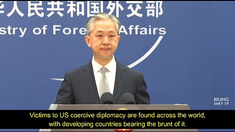 Chinese MOFA releases report disclosing US coercive diplomacy and its harm to World peace