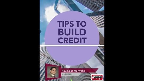 || Tips To Build Credit || Ravin Homes #trending