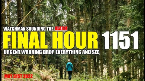 FINAL HOUR 1151- URGENT WARNING DROP EVERYTHING AND SEE - WATCHMAN SOUNDING THE ALARM