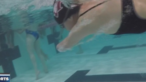 Local swimmer with one arm chases Paralympic dreams
