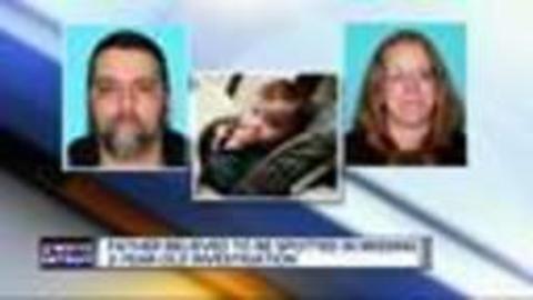 Michigan dad sought in missing child case possibly spotted