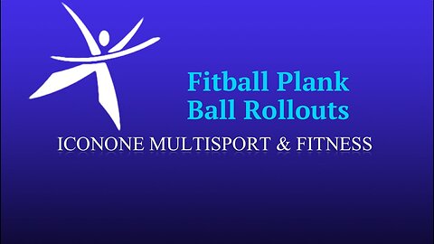Fitball Plank Ball Rollouts