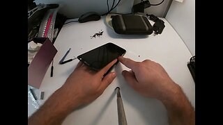 Motorola MOTO Z Droid - XT1650-03 - Amatorskie próby naprawy - wymiana wyświetlacza - OLED z CHIN