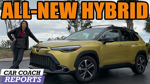 NEW 2023 Toyota Corolla Cross Hybrid is a Bargain SUV