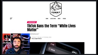 TikTok BANS The Term 'White Lives Matter', Scrubbing ALL Search Results!