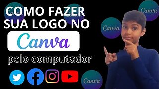 COMO FAZER UMA LOGO PARA SUAS REDES SOCIAIS GRATUITAMENTE