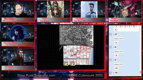 Cyberpunk 2020 Reloaded LIVE Game Session for June 5th 2020!