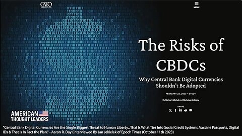 CBDC | What Are CBDCs? What Are Central Bank Digital Currencies? What Is Programmable Money? "Ideally COVID Makes Surveillance Go Under the Skin." - Yuval Noah Harari + Who Is Elon Musk? What Is Elon Musk's True History?