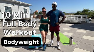 10 Minute Full Body Workout (Bodyweight)