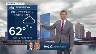Rain moves in Tuesday morning, should taper off by Wednesday