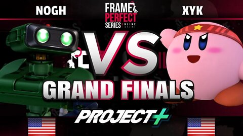 FPS6 Online Grand Finals - Nogh (ROB) vs. XYK (Luigi/Kirby) - Project Plus