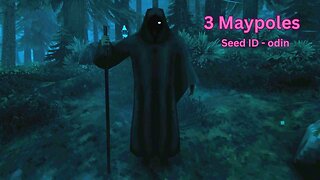 Valheim Seed - 3 Maypoles ! - odin