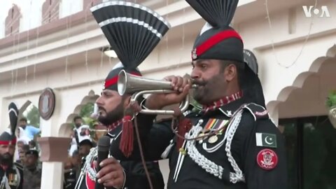 Wagah border: 75th Independence Day at heavily guarded Pakistan-India border