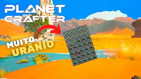 URÂNIO INFINITO e PRIMEIRAS ÁRVORES - The Planet Crafter