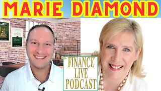 Dr. Finance Live Podcast Episode 49 - Marie Diamond Interview - The Secret Star - Feng Shui Master