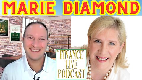 Dr. Finance Live Podcast Episode 49 - Marie Diamond Interview - The Secret Star - Feng Shui Master