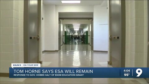 Tom Horne announces ESA program will remain in place