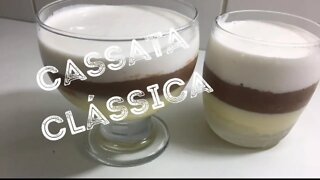 Curso De Geladinhos, Sorvetes e Cassatas Gourmets Aula 05 Cassata Classica